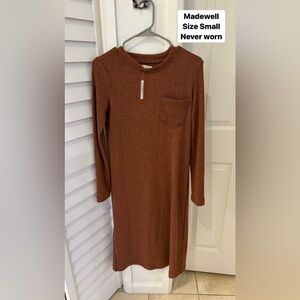 Madewell Women's Long Sleeve Dress Size Small